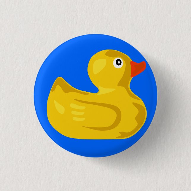 Ducky  Duck Pinback Button (Front)