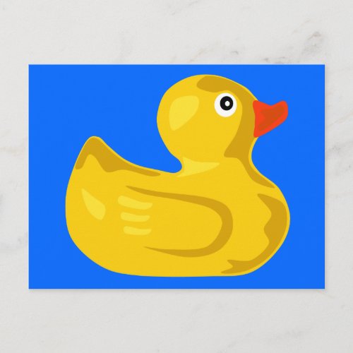 Ducky  Duck Postcard