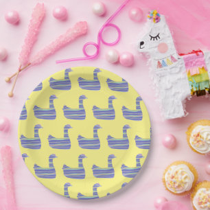 Ducky Duck Yellow 9" Paper Plates