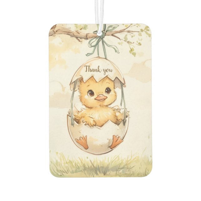 Ducky Favor Air Freshener (Back)