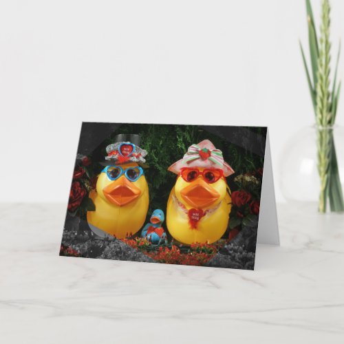 Ducky Love Holiday Card