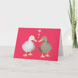 Ducky Love Valentine's Card