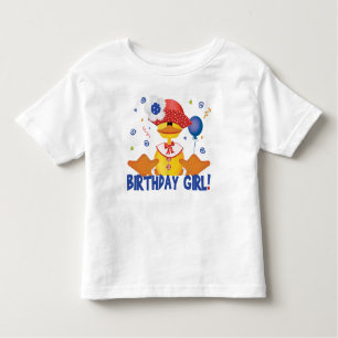 Ducky Party Birthday Girl Toddler T-shirt