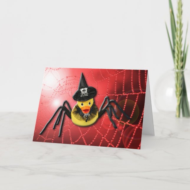 Ducky Spiderwoman! Card (Front)