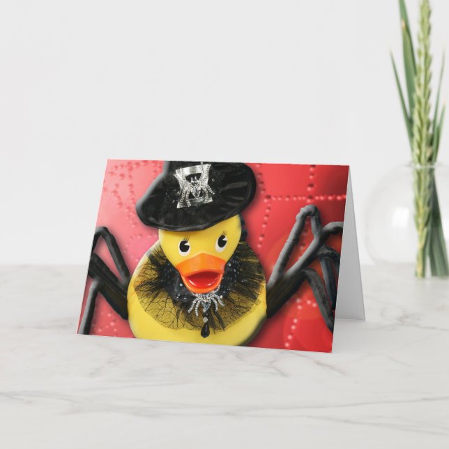 Ducky Spiderwoman! v2 Card (Front)