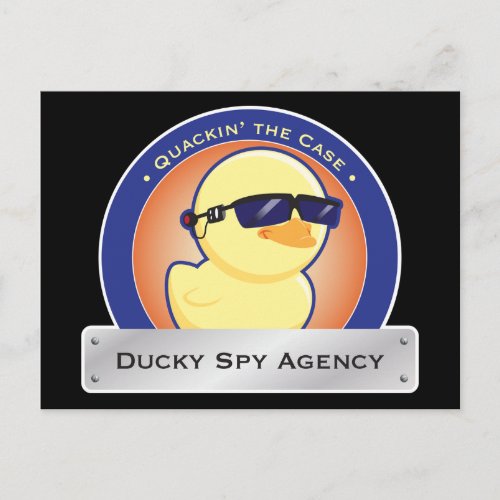 Ducky Spy Agency Postcards