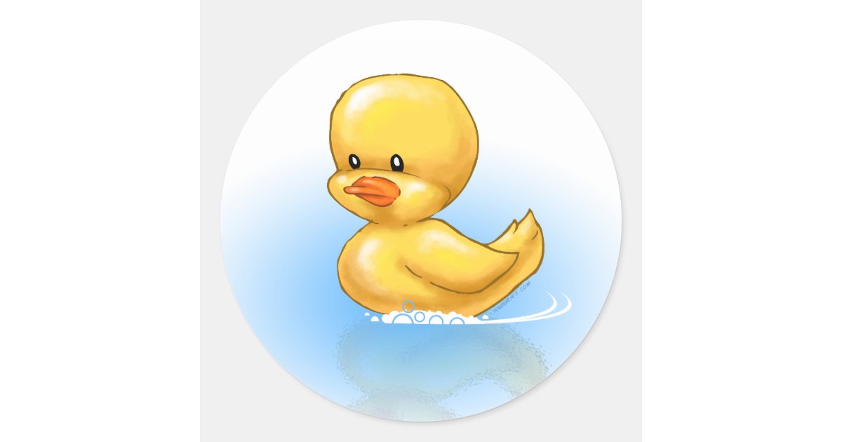 Ducky Sticker Ducky Sticker | Zazzle