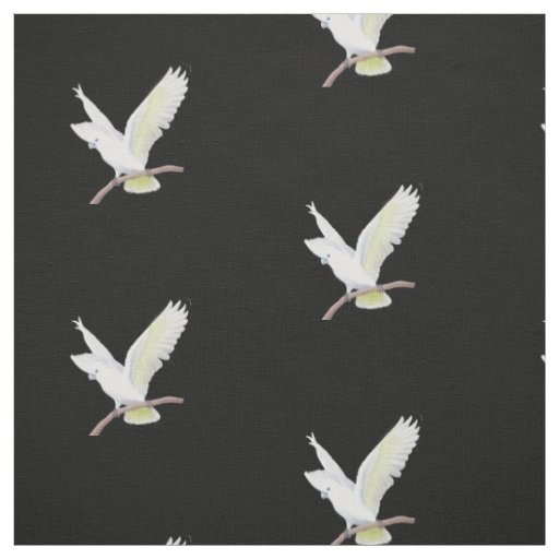 DuCorps Cockatoo Parrot Fabric