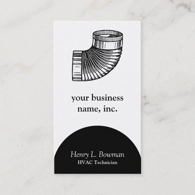 Duct Elbow Business Card (Front)
