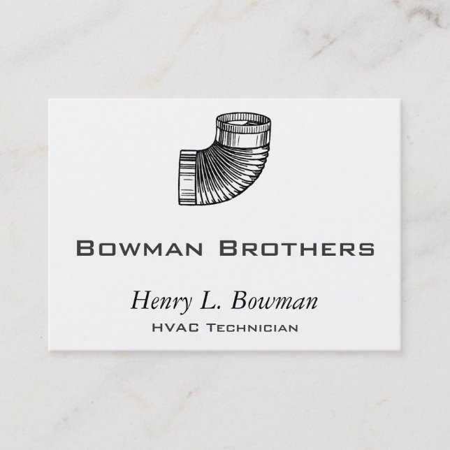 Duct Elbow Business Card (Front)