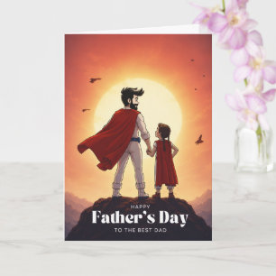 Duct Tape Dad - Father's Day Card (Superhero)