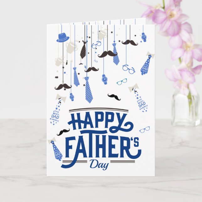 Duct Tape Dad - Father's Day Card (version 8) (Orchid)