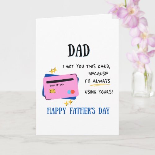 Duct Tape Dad - Father's Day Card (version 9)