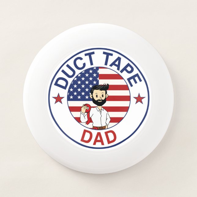 Duct Tape Dad - Frisbee (Front)