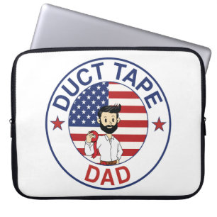 Duct Tape Dad - Laptop Sleeve