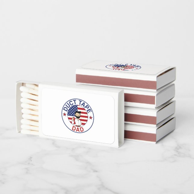 Duct Tape Dad - Matches (Stacked)