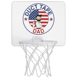 Duct Tape Dad - Mini Basketball Hoop