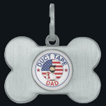Duct Tape Dad - Pet Tag<br><div class="desc">For the dad who can fix anything—with duct tape! Celebrate the legendary problem-solving spirit of Duct Tape Dad with this fun pet tag inspired by the hilarious rhyming adventure Duct Tape Dad by Binky Wellington. Perfect for pet-loving dads who bring their fix-it attitude everywhere—even on walks. Whether it’s for daily...</div>