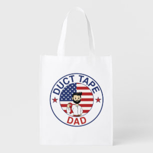 Duct Tape Dad - Reusable Grocery Bag