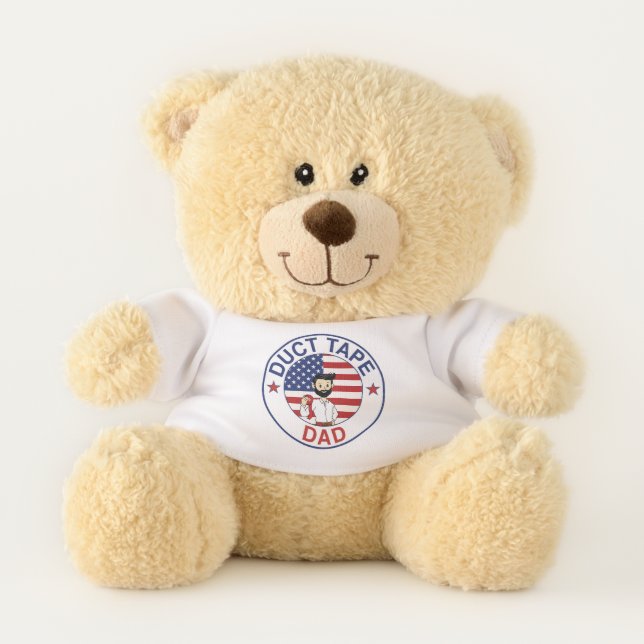 Duct Tape Dad - Teddy Bear (Front)