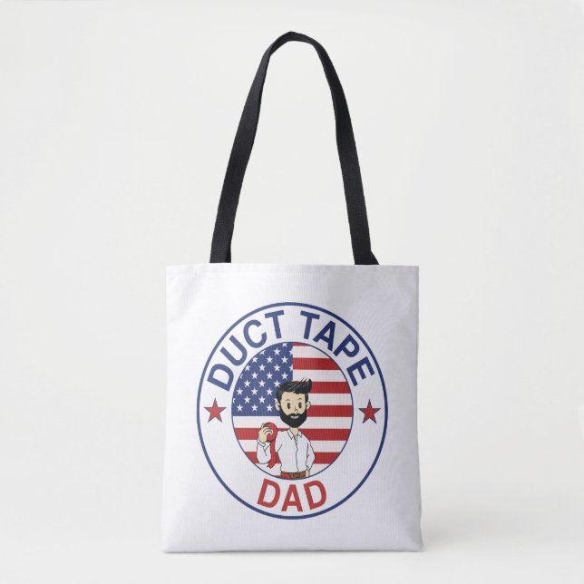 Duct Tape Dad - Tote Bag (Front)
