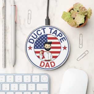 Duct Tape Dad - Wireless Charger