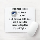 Duct Tape, Engineering humor Mouse Pad (With Mouse)