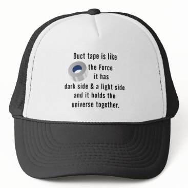 Duct Tape, Engineering humor Trucker Hat