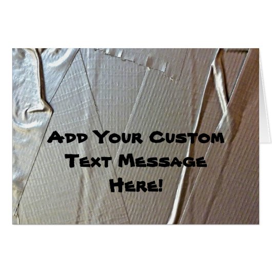 Duct Tape Look (Front Horizontal)