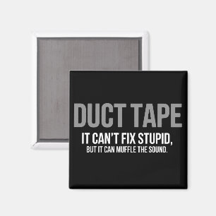 Duct Tape Muffle The Sound Adult Humor Sarcastic Magnet