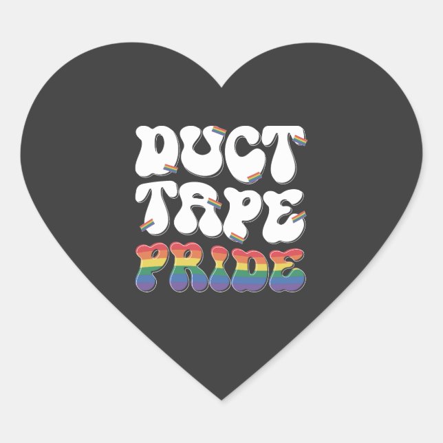 Duct Tape Pride - Stickers (Front)