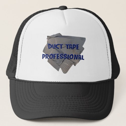 duct tape professional trucker hat