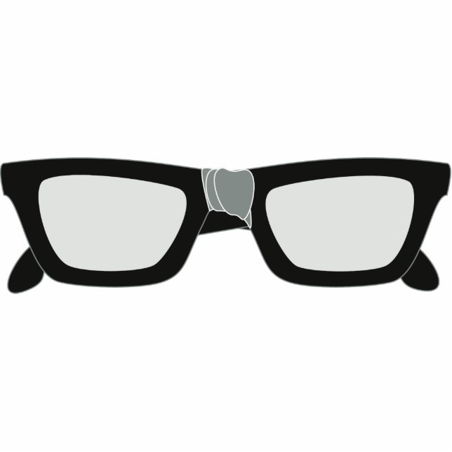 Duct Taped Glasses Cutout (Front)