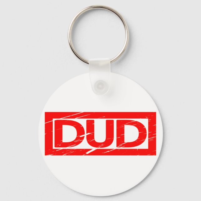 Dud Stamp Keychain (Front)