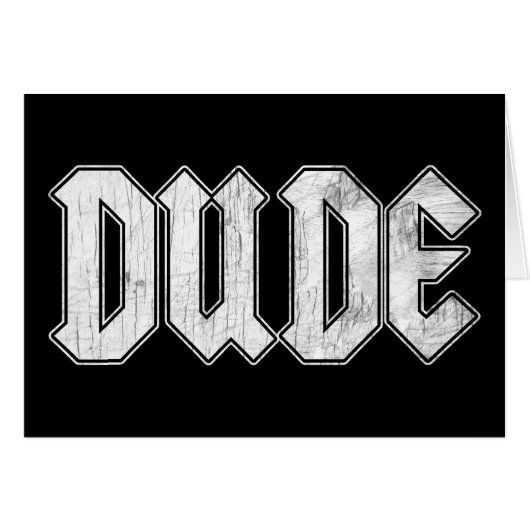 Dude (Front Horizontal)