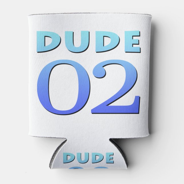 Dude 02 can cooler (Front)