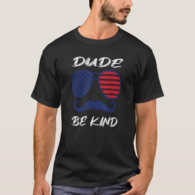 dude be kind kid unity day orange antibullying Ame T-Shirt (Front)