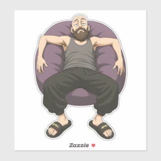 DuDe Chillin' Sticker