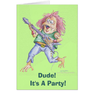 Dude!  It's A Party! Cards