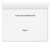 Dude, It's Mac&Cheeze Nite! Yeah!! Cards (Inside Horizontal (Bottom))
