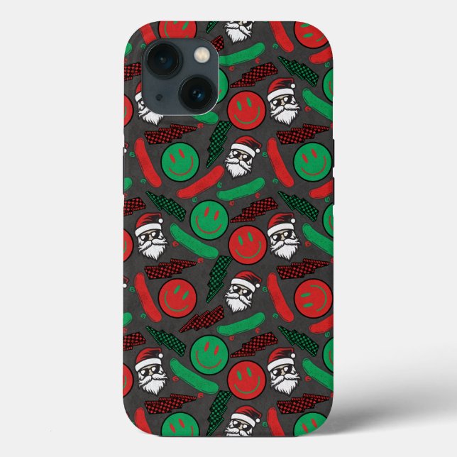 Dude Jolly Seamless Pattern Cell Case (Back)