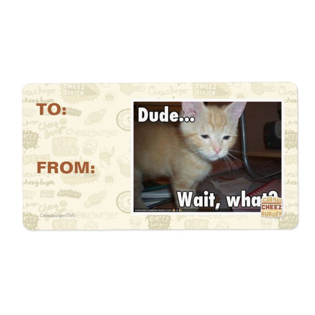 Dude Label (Front)