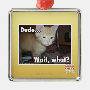 Dude Metal Ornament
