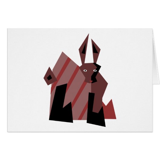 Dude Rabbit Cards (Front Horizontal)