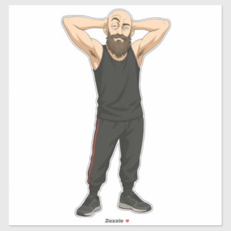 DuDe Relaxed Stance Sticker