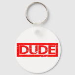 Dude Stamp Keychain