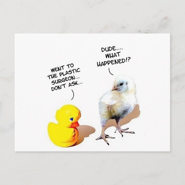 dude what happened postcard (Front)