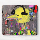 DUDE WITH HEADPHONES mousepad