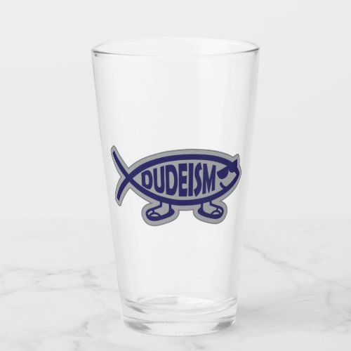 Dudefish Glass Tumbler