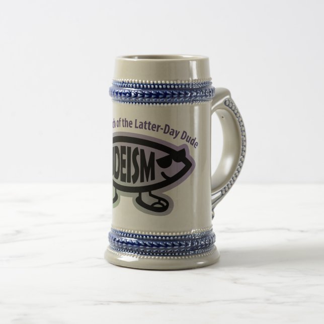 Dudeism Beer Stein (Front Right)